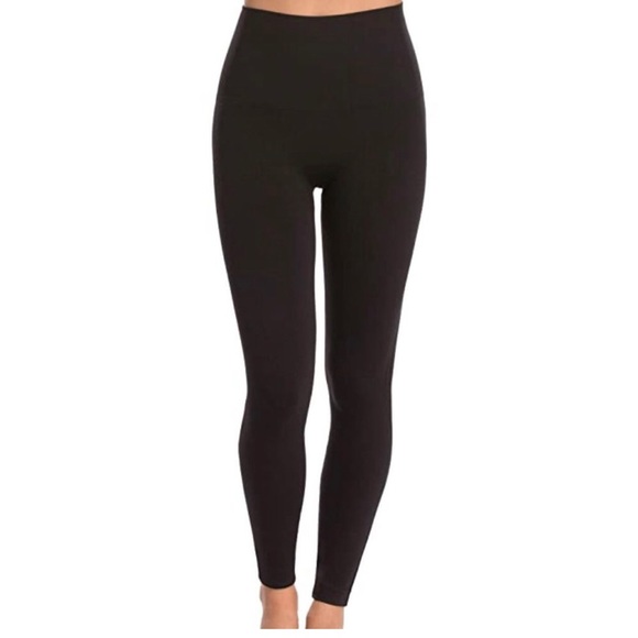 SPANX Look at Me Now Seamless High Waisted Black Leggings Size S - Picture 2 of 4